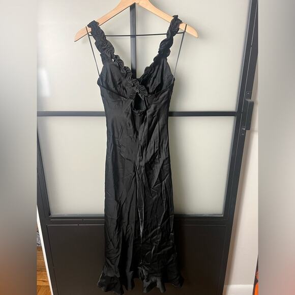 ASTR Crisscross Back Midi Dress Size Small - Picture 6 of 11